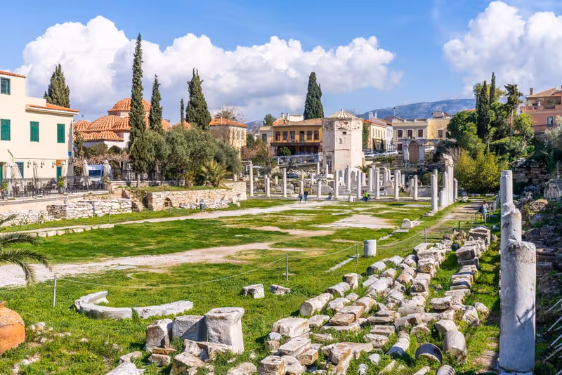 Athens: Roman Agora E-Ticket and Audio Guide