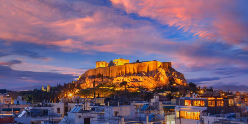 What is the difference between Acropolis and the Parthenon?
