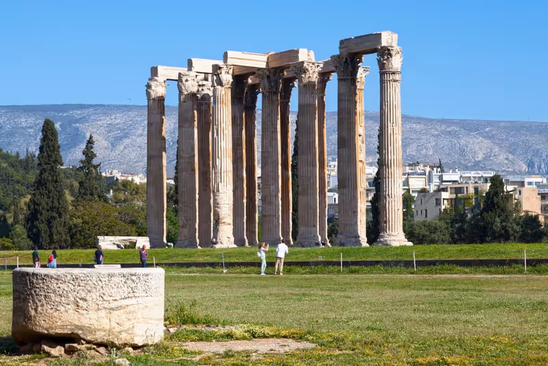 Temple of Olympian Zeus entry + audioguide
