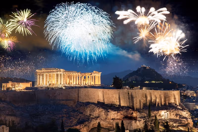 New Year's Eve at the Acropolis: A Historic Celebration